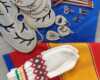  Sami products such as mittens, keychains, jewelery etc.